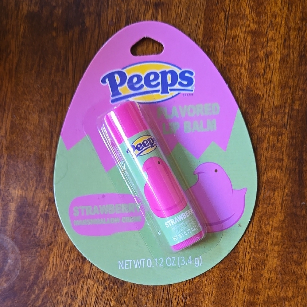 Peeps Strawberry Lip Balm